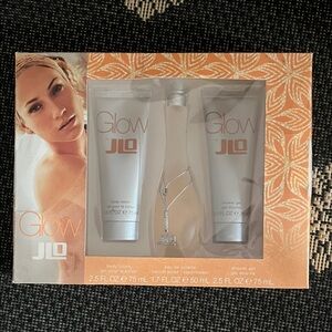 Jennifer Lopez Glow Set - Orange and Silver